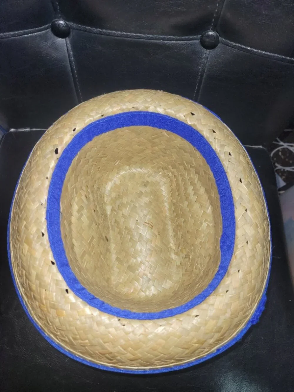 5 Sherrif Cowboy Hats Red and Blue